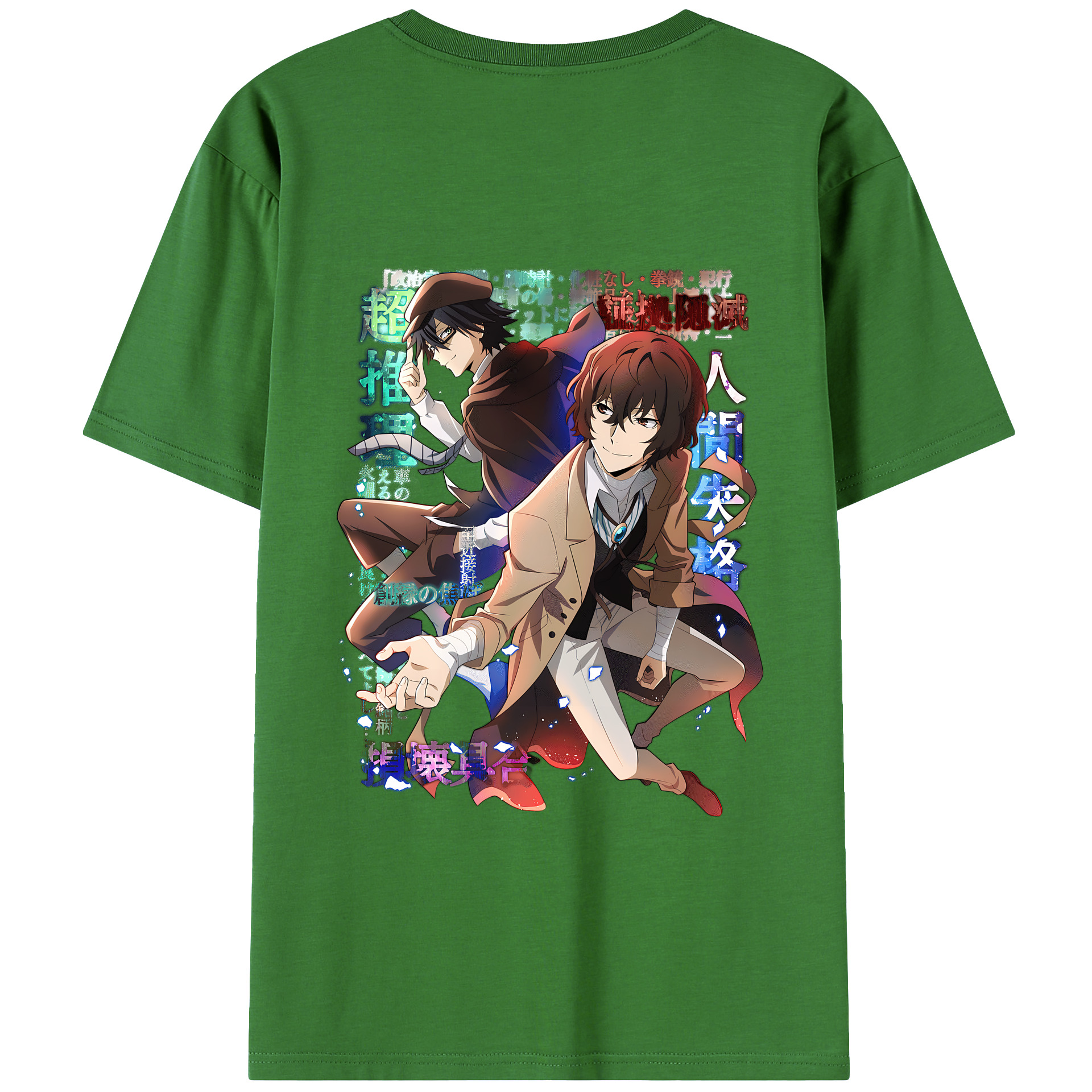 （画像用） 文豪ストレイドッグス Bungo Stray Dogs レディース半袖Tシャツ(バックプリント)